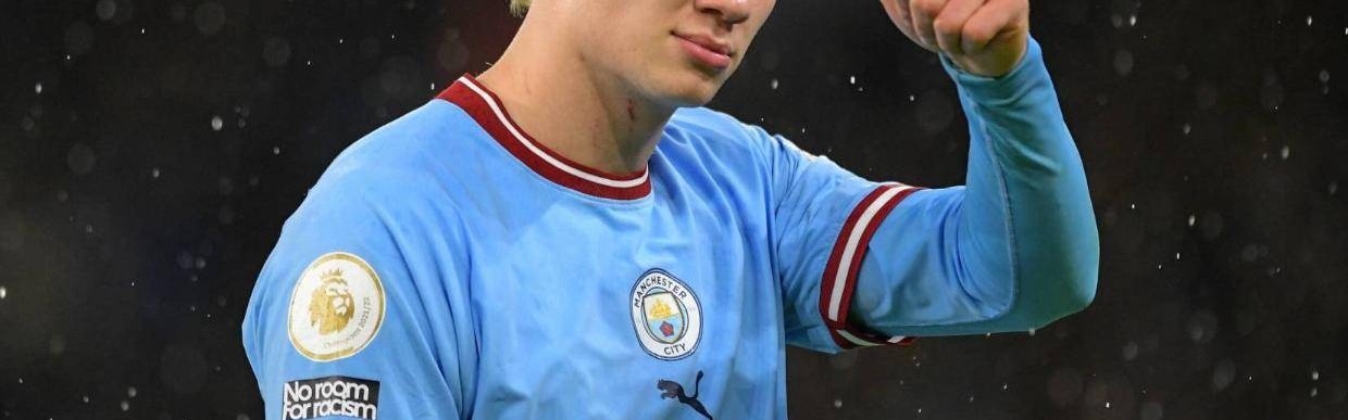 英超百球时速榜，哈兰德身前仅剩一人