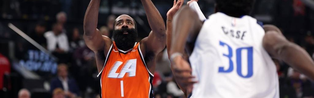 弗拉格35+8哈登空砍29+8+11 独行侠送快船四连败