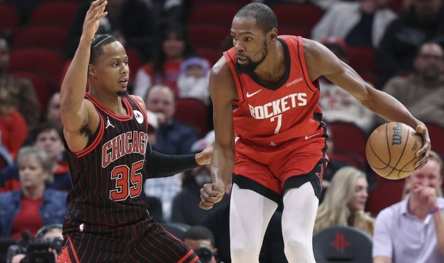 火箭终于赢了！杜兰特战斧劈扣 末节一波流收割比赛