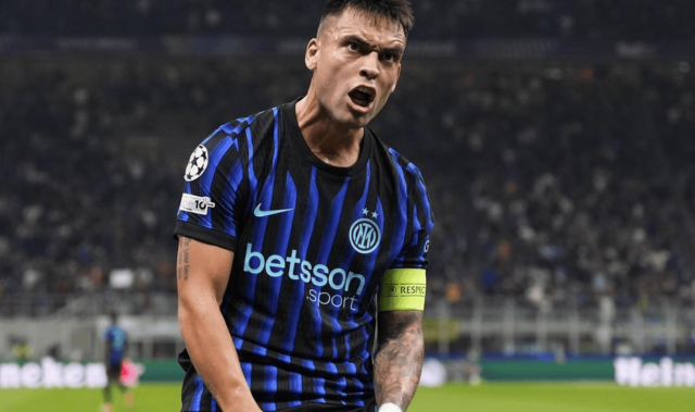 一场3-0踢出4连胜，劳塔罗欧冠爆发，创造队史新纪录