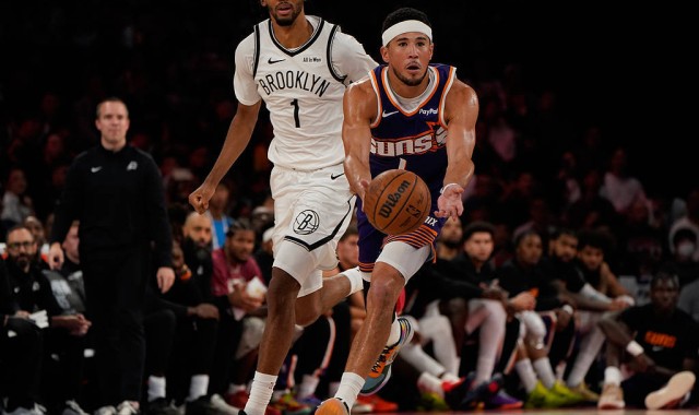 季前赛-托马斯16分布克18+5+5 曾凡博未出场篮网险胜太阳