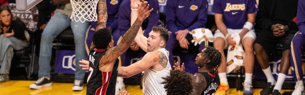 东契奇三双里夫斯26+11 湖人浇灭热火喜迎3连胜