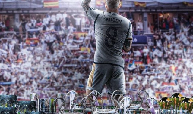 11年前的今天：皇马2500万欧从拜仁签下克罗斯，出战465场夺23冠